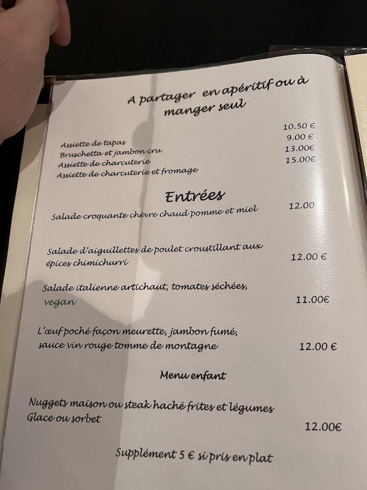 Restaurant l Esprit gourmand - Menu Image 1