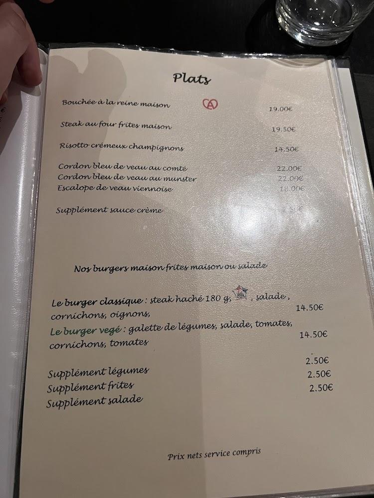 Restaurant l Esprit gourmand - Menu Image 2